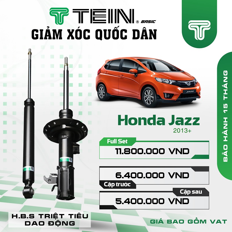Phuộc Honda Jazz TEIN Basic